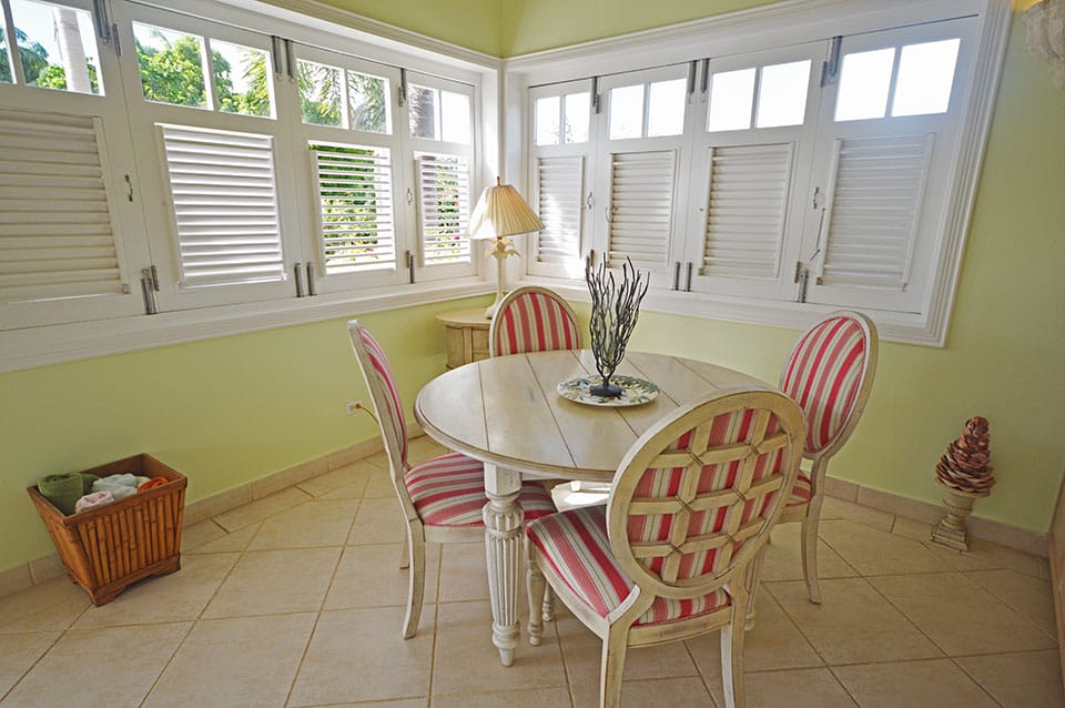 Dining area